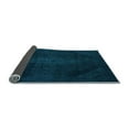 thumbnail image 2 of Ahgly Company Indoor Round Abstract Light Blue Modern Area Rugs, 7' Round, 2 of 4