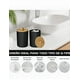 thumbnail image 3 of Juego  Xtellar De Baño Negro Accesorios Kit 8 Pzs Completo Bambú Set Color Negro, 3 of 5