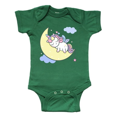 

Inktastic Unicorn Moon Gift Baby Girl Bodysuit