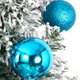 thumbnail image 3 of 24 piezas de adornos navideños irrompibles de 4 cm para árbol de Navidad, decoración para bodas, fiestas de cumpleaños, 3 of 5