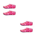 thumbnail image 4 of Eigraketly 2 uds zapatos de deporte acuático portátil descalzo calcetín de buceo verano playa zapato ligero Snorkeling zapatos camuflaje rojo Camuflaje Rojo L (38-39) 2piezas, 4 of 6