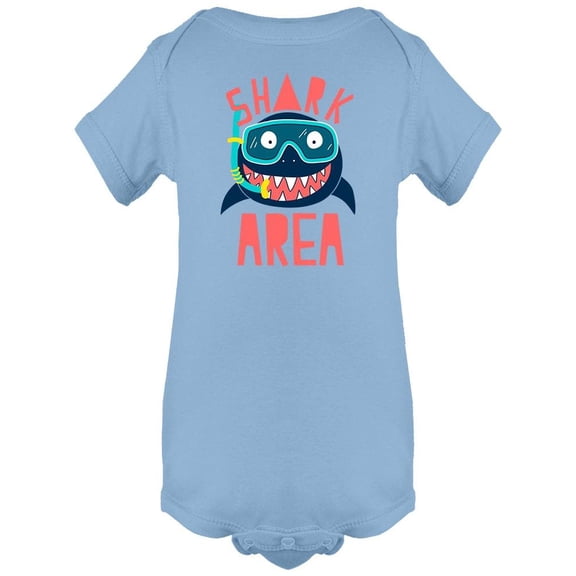 Shark Area And Snorkel Bodysuit Infant -Image by Shutterstock, Newborn