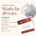 thumbnail image 5 of Physician Formulated Silicone Scar Sheets - Advanced Crosspolymer Medical Grade Silicone Scar Tape for Surgery, C Section, Keloids & Hypertrophic Scars - Silicone Tape For Scars - Scar Patches, 5 of 6