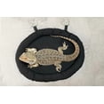 thumbnail image 5 of Bearded Dragon Bed Soft Mat with Suction Cup Bearded Dragon Sleep Cushion Washable for Travel Reptile Tank Accessories Small Animal Carrier for Lizard Leopard Gecko (Black), 5 of 5