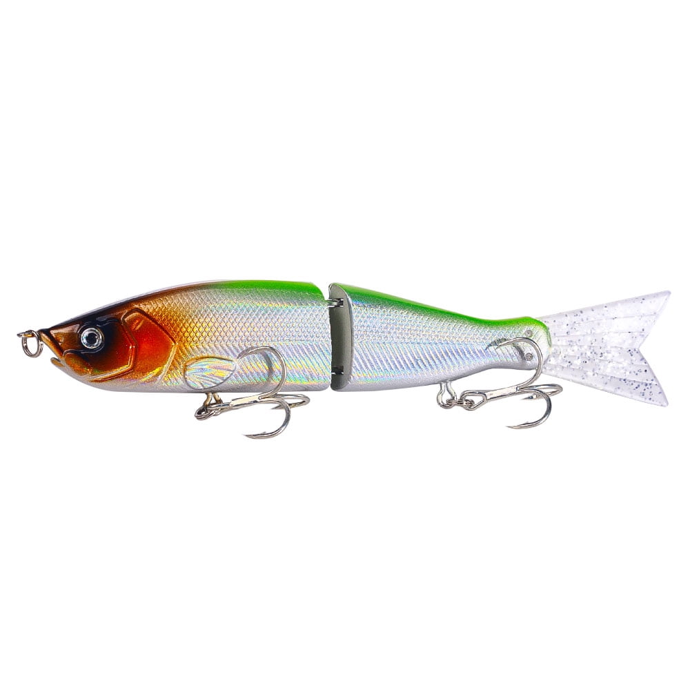 HENGJIA Fishing Lures 5PCS Large Multi Jointed Fish Fishing Kits Slow Sinking Lifelike Swimbait Freshwater and Saltwater for Trout Bass Lures