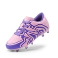 thumbnail image 1 of Tacos de Fútbol DREAM PAIRS Juvenil para Césped Firme Rosa/Púrpura, 1 of 5