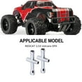 thumbnail image 3 of ZheElen Clé Croisée pour SLASH 2WD Acier Parcours Court Pratique 2 Pcs Accessoires Voiture RC Pièces de Rechange RC Pièce de Mise à Niveau, 3 of 6