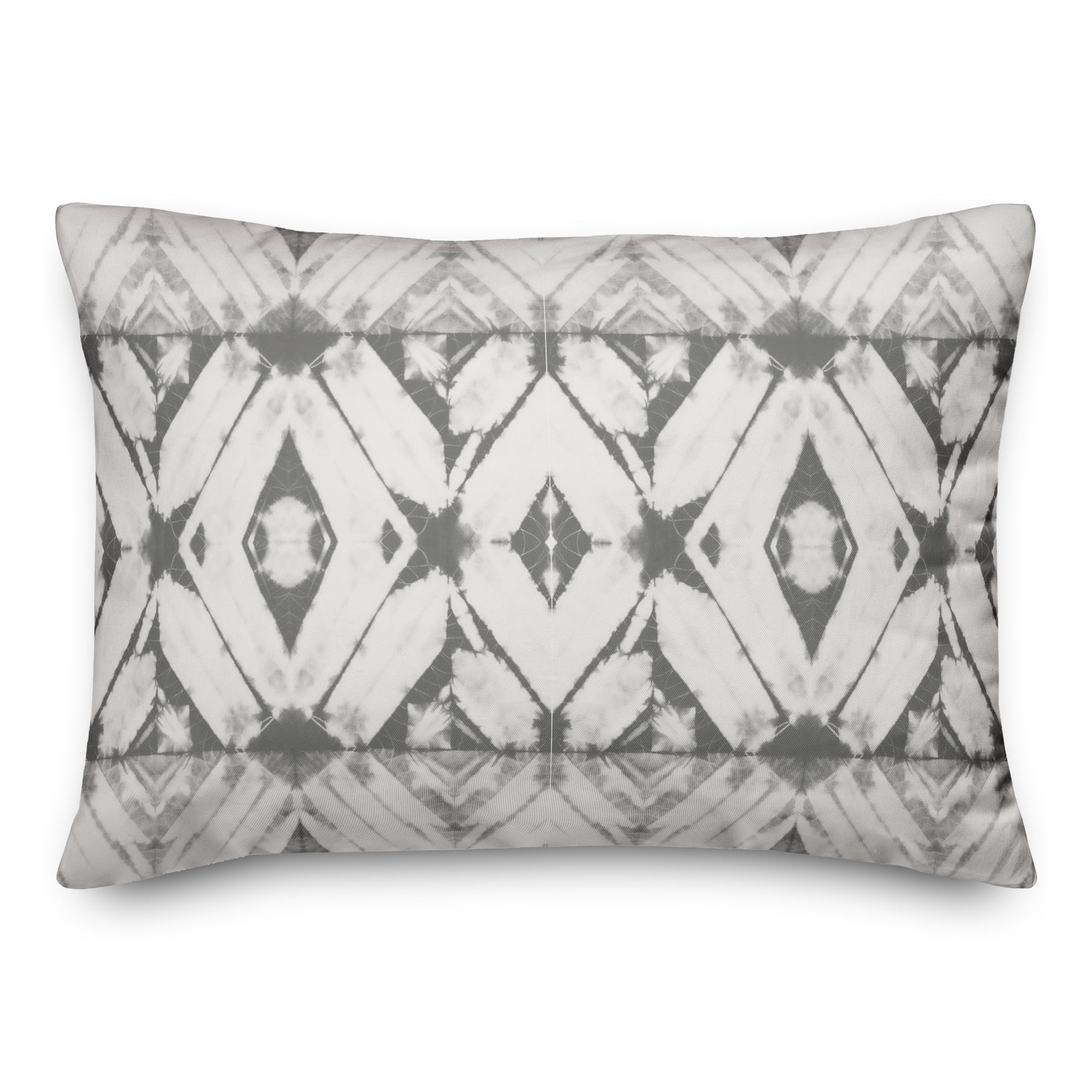 Creative Products Gray Shibori 14 x 20 Spun Poly Pillow