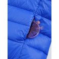 thumbnail image 5 of Lejafay Kids Girls Thicken Winter Warm Coat Solid Color Long Sleeve Hooded Zip Up Jacket Outerwear Royal Blue 140, 5 of 6