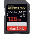 thumbnail image 1 of SanDisk Exrteme PRO 128 GB mem SanDisk SDSDXXY128GGN4INSANDISK, 1 of 2