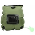 thumbnail image 2 of Solar Heating Hot Water Bag, Heat Absorbing Solar Heating Water Bag Leak Proof Shower Head  For Camping For Outdoor Use, 2 of 8