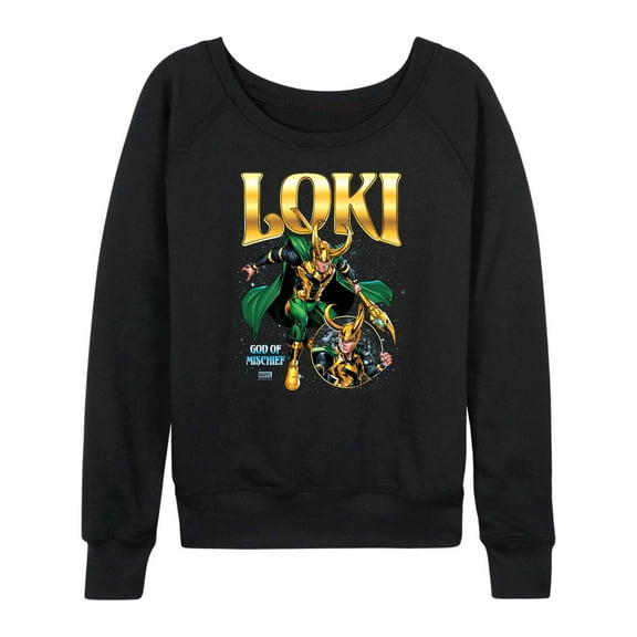 Marvel Loki - Portrait - Women's French Terry Long Sleeve Shirt