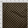 thumbnail image 2 of oneOone Polyester Lycra Black Fabric Leaves & Floral Block Sewing Craft Projects Fabric Prints By Yard 56 Inch Wide, 2 of 4