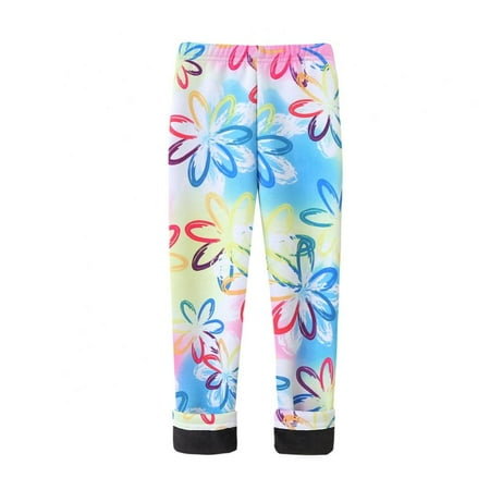 

Baozhu Autumn Toddler Baby Girls Leggings Thick Winter Warm Print Pants Kid Girl Plus Velvet Pants Children Trousers