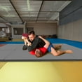 thumbnail image 6 of BalanceFrom 10ft x 4ft x 2in 4-Panel All-Purpose Folding Gymnastics Mat, Gray, 6 of 11