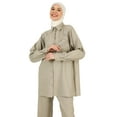 thumbnail image 3 of Light Mink - Point Collar - Tunic - Refka, 3 of 5