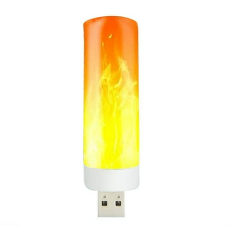 

VIEGINE USB Night Light Computer Mobile Power Flame Dynamic Light for Girl Boy Birthday