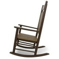 thumbnail image 4 of POLYWOOD&reg; Jefferson Recycled Plastic Rocking Chair with Woven Seat and Back, 4 of 11