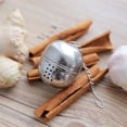 thumbnail image 6 of XIPYYKM 410 Stainless Steel Tea Strainers for Loose Tea Infuser Ball, Extra-Fine Mesh Tea Ball, Tea Holder Loose Leaf Tea Steeper, Tea Diffuser for Rooibos, Black Tea, Spices (Small, 4Pcs), 6 of 9