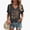 Gray, variant on Trendfront Womens Floral Graphic Print Tee Fashion V Neck Short Sleeve Tops Summer T Shirts Casual Pullover Stylish Shirt