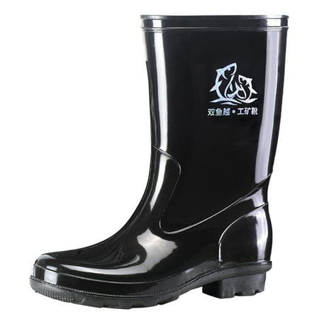 

Qufokar Dress Boots Men Puppy Dog Pals Rain Boots Men Mid Rain Boots Waterproof Rainboots Rubber Boots For Garden Man Rain Footwear Rain Shoes
