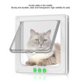 thumbnail image 4 of Cat Flap Door, Dog Door Weatherproof Robust Acrylic Plate  for Window for Interior Exterior Door, 4 of 7