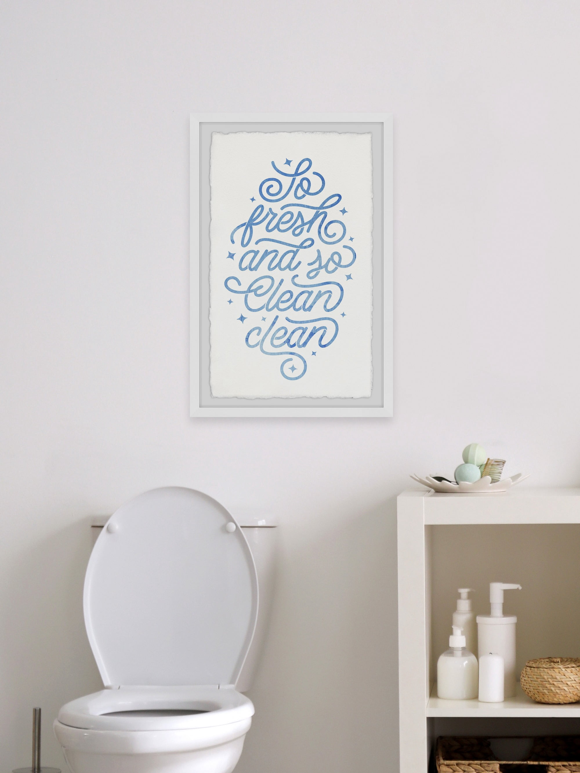 Marmont Hill Clean and Fresh Framed Wall Art