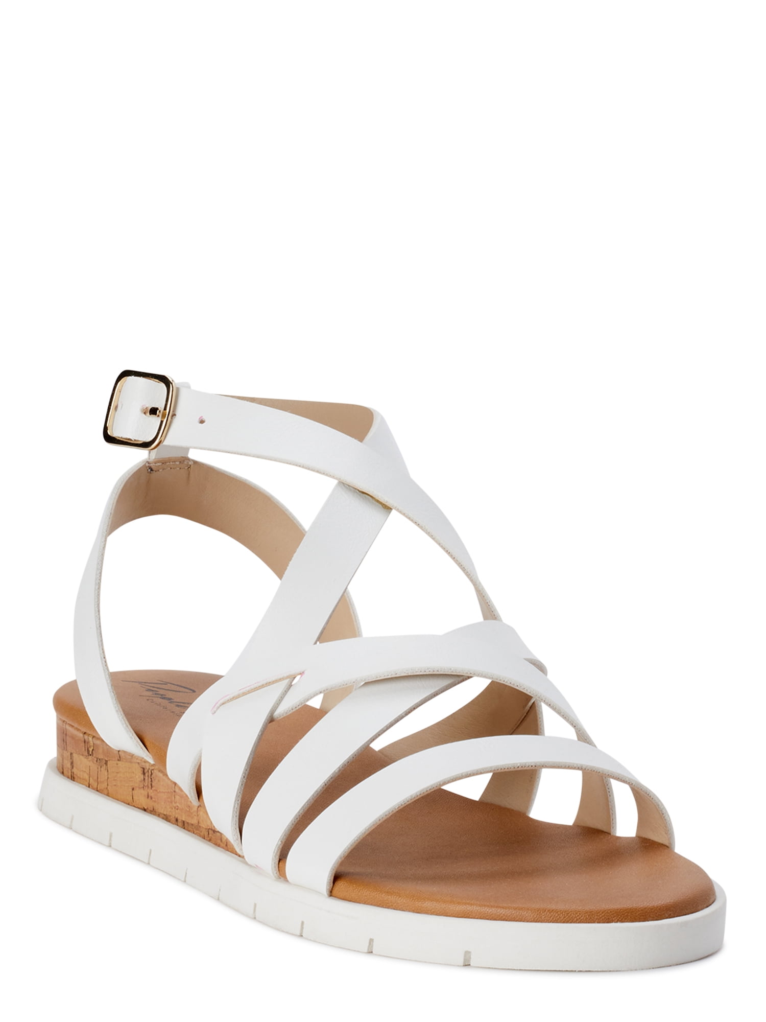 white people sandals