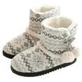 thumbnail image 1 of LSLJS Pantoufles d'Hiver Douces et Chaudes Maison Silencieuses Mignonnes Douces Couple Cheveux Boule Peluche Femmes Bottes d'Intérieur, Bottes de Neige pour Femmes, 1 of 9