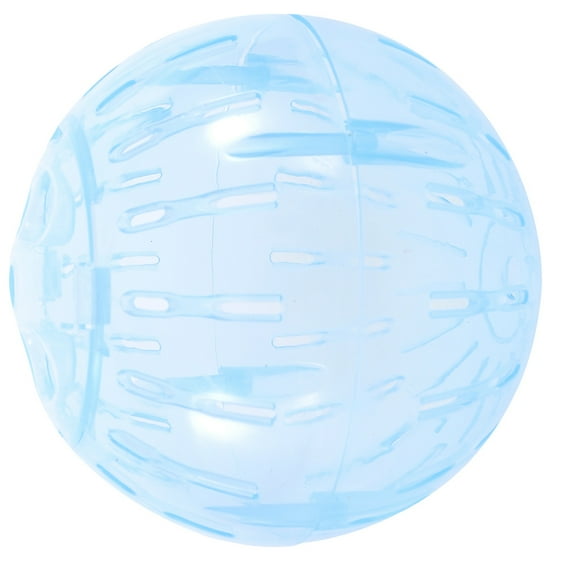 HEANUJJ Clear Plastic Hamster Running Ball Sky Blue Color Design for Small Pets