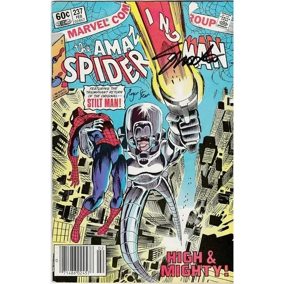 Amazing Spider-Man #237 Signed Jim Shooter Roger Stern