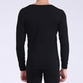 thumbnail image 3 of Thermal Shirts for Men Long Sleeve Crewneck Sweatshirts Stretchy Slim Pullover Mens Casual Solid Color Basic Athletic Workout Thermals Tops, 3 of 4