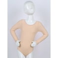 thumbnail image 6 of renvena Kids Girls Classic Long Sleeves Ballet Dance Leotard Gymnastic Unitard, 6 of 7