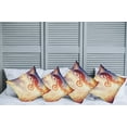thumbnail image 2 of Ambesonne Modern Throw Pillow Cover 4 Pack, Man on Bike Sun, 20", Multicolor, 2 of 7