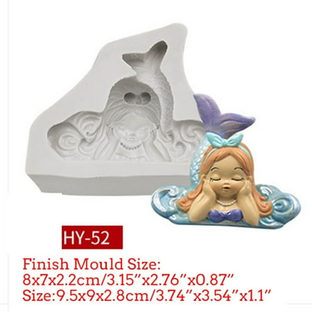 

Homeex Mermaid Fondant Cake Mold HY 52
