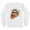 White, variant on Pumpkin Lips Halloween Long Sleeve Shirt Unisex Large White