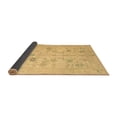 thumbnail image 2 of Ahgly Company Indoor Round Oriental Brown Traditional Area Rugs, 5' Round, 2 of 4