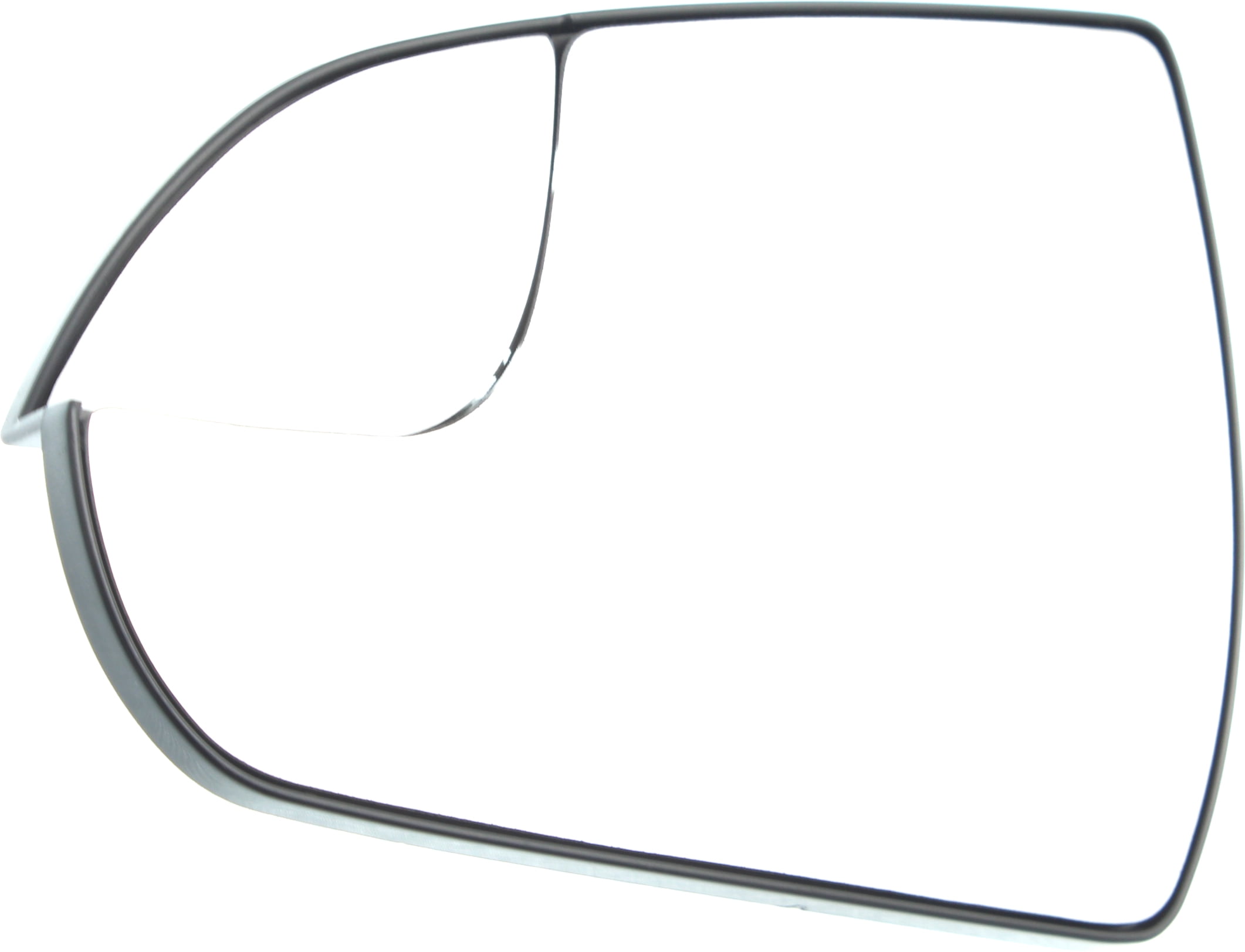 Mirror Glass Compatible With 2017-2018 Hyundai Elantra Left Driver Side Heated Kool-Vue