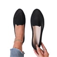 thumbnail image 5 of Womens Flat Shoes Classic Pointed Toe Flats Knitted Dress Shoes Soft Flats for Woman Comfortable Dressy, 38, 5 of 5