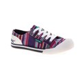 thumbnail image 1 of Rocket Dog Womens Jazzin Canvas Aloe Lace Up Trainer, 1 of 5