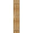 thumbnail image 5 of 10 3/4"W X 57"H Timbercraft Two 5 3/8" Boards Joined Board-N-Batten Shutters, Rough Sawn Western Red Cedar (Per Pair), 5 of 13
