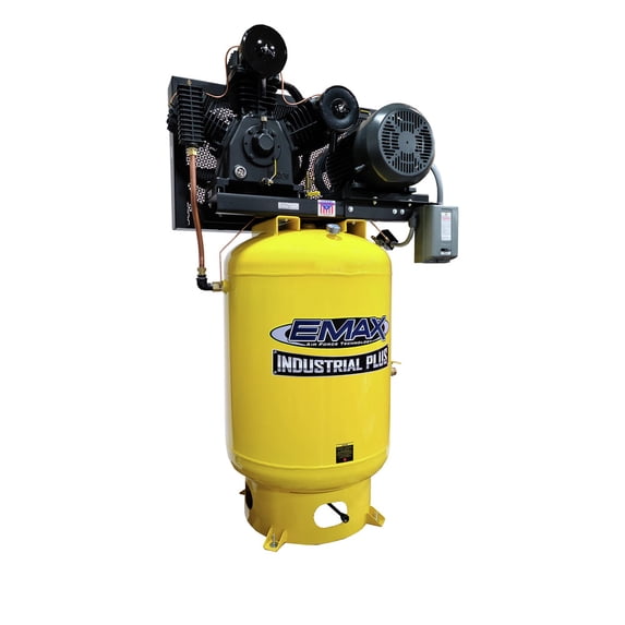 EMAX EP10V120Y1 10 HP 120 Gallon Oil-Lube Stationary Air Compressor