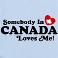 thumbnail image 2 of CafePress - Somebody In Canada Loves Me Infant Bodysuit - Baby Light Bodysuit, Size Newborn - 24 Months, 2 of 4