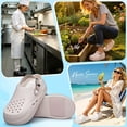 thumbnail image 2 of AFB Women Non Slip Work Chef Shoes, Clog Non Slip Kitchen Work Shoes, Nursing Gardening Waterproof Oil Resistant, 2 of 8