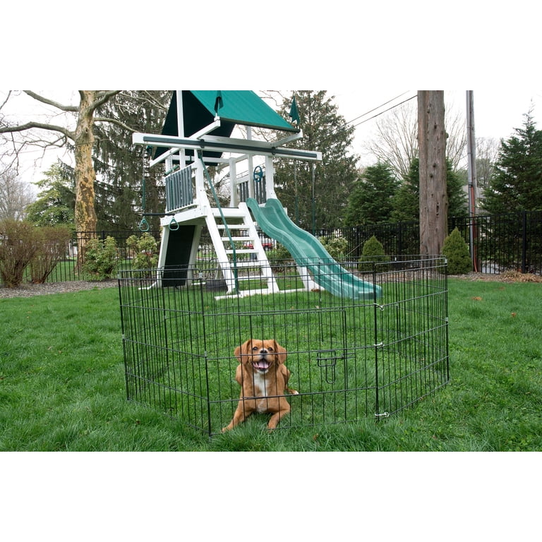 Iconic Pet - Octagon Eight Panel Portable (Foldable) Pet Dog Cat