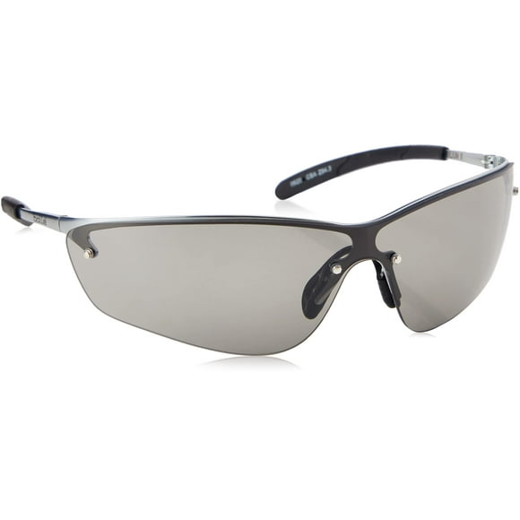 Bolle Silium - Silium Smoked Lens Safety Glasses Metal Frame