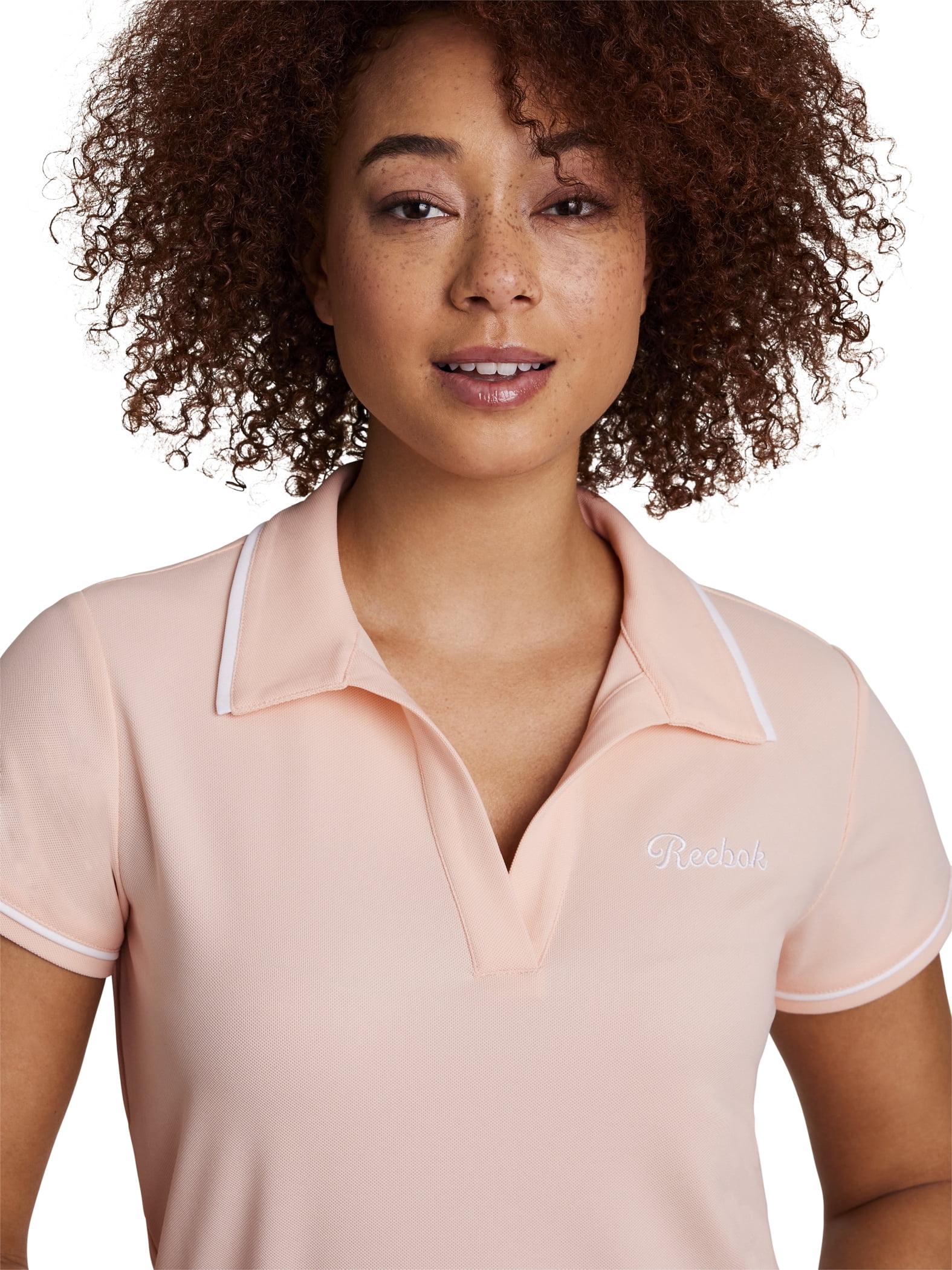 Reebok Women's Courtside Polo Shirt, Sizes XS-4X