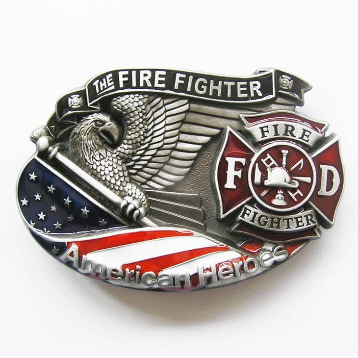 firefighter belt buckles