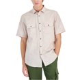 thumbnail image 1 of Alfani Mens Warren Button Up Shirt, medbrown, L Neck, 1 of 1