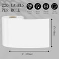 thumbnail image 2 of shiyou-4"x6" Thermal Shipping Labels 220 Labels 1 Roll - Compatible DYMO 4XL LabelWriter 1744907 Thermal Paper, 2 of 4